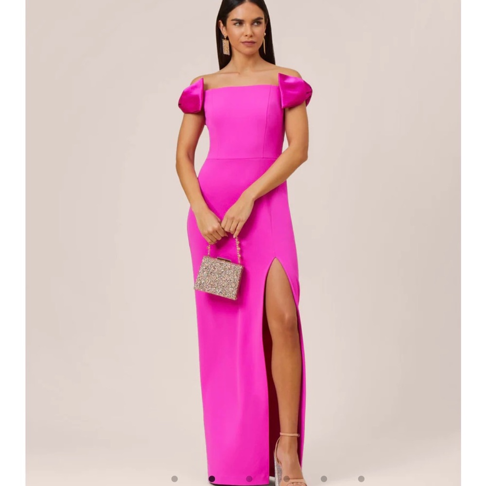 NWT Aidan by Aidan Mattox Off
Shoulder Bow Dress